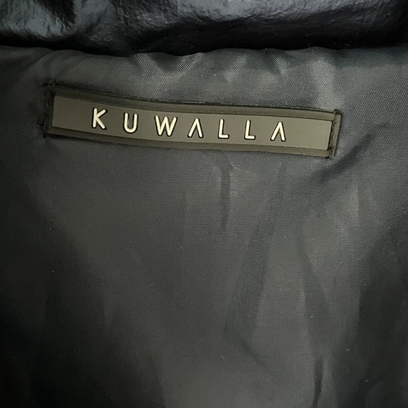 Metallic Blue Puffer Jacket - Picture 11 of 12